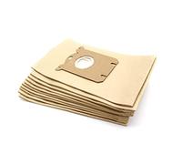 vhbw 10x Sacs compatible avec Philips HR 8500-8599 Impact, HR 8378 City-Line, HR 8500-8599 MobiloPlus aspirateur - marron