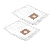 vhbw 10x Sacs compatible avec PowerPlus IVC-80 aspirateur - microfibres non tissées, volume de 25l, 42cm x 26cm, blanc