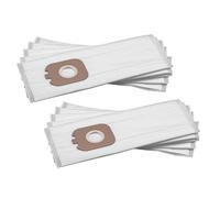 vhbw 10x Sacs compatible avec Rowenta Powerline Extreme RH8020-RH8055 WA aspirateur - microfibres non tissées, 30cm x 13cm blanc