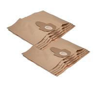 vhbw 10x Sacs compatible avec Scheppach ASP12-ES | ASP15-ES, ASP30-ES, ASP30-OES, ASP20-ES aspirateur - 31,5cm x 19cm