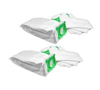vhbw 10x Sacs compatible avec Sebo Airbelt K1, K1 ECO 1200, K1 ECO 700, K1 Family aspirateur - microfibres non tissées, 29cm x 14cm, blanc
