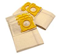 vhbw 10x Sacs compatible avec Sebo Professional G, Professional G1 aspirateur - papier, 23,5cm x 15,5cm couleur sable