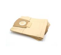 vhbw 10x Sacs compatible avec Siemens VZ 92 B 91, 92 C 91, 92921 aspirateur - papier, 30cm x 21cm, couleur sable