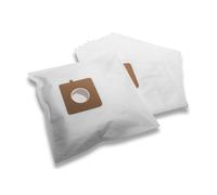 vhbw 10x Sacs compatible avec Solac A 602, A 604, A 902, A 904, Magnum 1600 aspirateur - microfibres non tissées, 30,5cm x 17cm, blanc