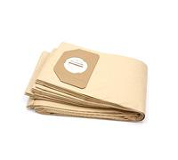 vhbw 10x sacs compatible avec Soteco Nevada 215, Nevada 503 R aspirateur - papier, marron