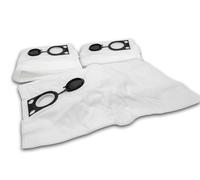 vhbw 10x sacs compatible avec Starmix ISC L-1625 / L-1625 TOP, ISC L-1650 TOP, ISC M-1625 SAFE aspirateur - microfibres non tissées, blanc