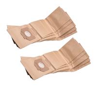 vhbw 10x sacs compatible avec WAP / Alto 550-21, 550-2M, 550-31, 550-3M, 650-11, 650-1M aspirateur - papier, marron