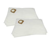 vhbw 10x Sacs remplacement pour Dewalt DCV9402-XJ pour aspirateur - microfibre non tissée, type M, 55cm x 34cm blanc