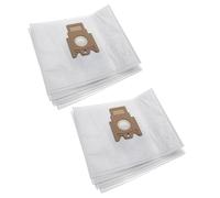 vhbw 10x Sacs remplacement pour Hoover 35600392, H60 pour aspirateur - microfibres non tissées, 24,8cm x 30,9cm, blanc