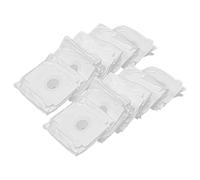 vhbw 10x Sacs remplacement pour iRobot 4626194 pour aspirateur - microfibres non tissées, 15,2cm x 12.6cm, blanc
