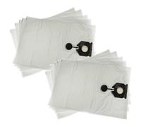 vhbw 10x Sacs remplacement pour Kärcher 2.889-154.0 pour aspirateur - microfibre non tissée, 64cm x 44,5cm blanc