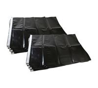 vhbw 10x Sacs remplacement pour Kärcher 6.596-886.0 pour aspirateur - polyéthylène, 110cm x 70cm noir