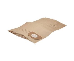 vhbw 10x sacs remplacement pour Kärcher 6.904-263.0 pour aspirateur - papier, marron