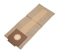 vhbw 10x Sacs remplacement pour Kärcher 69043350, 69043330, 6.904-335.0, 6.904-333.0 pour aspirateur - 24cm x 15cm marron