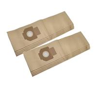 vhbw 10x sacs remplacement pour Makita P-70203 pour aspirateur - papier, marron