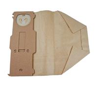 vhbw 10x Sacs remplacement pour Menalux 6971P pour aspirateur - papier, 24,5cm x 20,5cm, marron