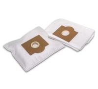 vhbw 10x Sacs compatible avec Rowenta Bully RU 01, RU 010, RU 040, RU 041 aspirateur - microfibre non tissée, 30cm x 17,5cm blanc
