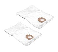 vhbw 10x sacs remplacement pour Metabo 630296000 pour aspirateur - microfibres non tissées, blanc