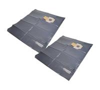 vhbw 10x Sacs remplacement pour Nilfisk 302000728 pour aspirateur - 35,8cm x 20cm gris