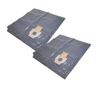 vhbw 10x Sacs remplacement pour Nilfisk 302000804 pour aspirateur - 33,5cm x 19,6cm gris