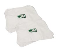 vhbw 10x Sacs remplacement pour Numatic NVM-3BH pour aspirateur - microfibre non tissée, 64cm x 54cm blanc