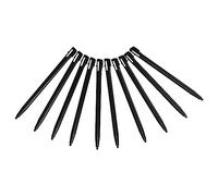 vhbw 10x Stylos de Saisie Compatible avec Nintendo DSi, DSi XL, DS Lite Console de Jeux - 9,2 cm, Noir