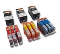 vhbw 12x cartouche d'encre compatible lot pour HP Officejet 6000 Wireless, 6500 G
