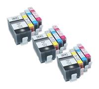 vhbw 12x cartouches compatible avec HP Officejet 6000, 6500, 6000 Wireless, 6000 Special Edition, 6500A imprimante avec puce