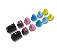 vhbw 12x Cartouches Compatible avec HP Photosmart C5183, C5180, C5190, C5188, C6100, C5194, C6154, C6150, C6170, C6160 imprimante