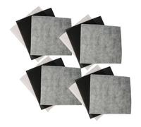 vhbw 12x Filtre compatible avec DeLonghi DAP700EEX.2, DAP 700 E purificateur d'air - filtre à charbon actif, filtre HEPA, préfiltre