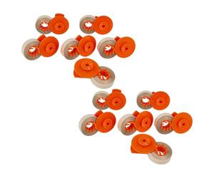 vhbw 12x Ruban correcteur Compatible avec IBM 6717, 6715 Actionwriter, 82 M | pour 75 OLD, 82, 82 C, 842 machine à écrire - Lift-Off, 170 m