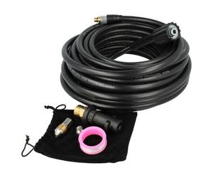 vhbw 15m Tuyau haute-pression compatible avec Kärcher K 2 Universal Edition Home, 3,2, 3.500 Garden, 3.00 EcoSilent nettoyeur haute pression