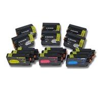 vhbw 15x cartouche d'encre compatible lot pour HP Officejet 6100 Eprinter, 6600, 6700, 7110, 7510, 7600, 7610, 7612 G