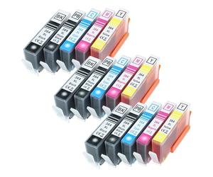 vhbw 15x Cartouches Compatible avec HP Photosmart C5383