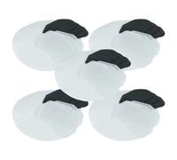 vhbw 15x filtre à charbon actif, 15x filtre à graisses, 30x filtre papier compatible avec DeLonghi F980, F984, F985 friteuse - 60 filtres