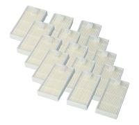vhbw 15x filtre compatible avec Haier SWR-T321, SWR-T322, SWR-T325, SWR-T320 aspirateur - filtre HEPA blanc