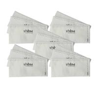 vhbw 15x Filtre compatible avec Miele Classic C1 aspirateur - filtre de sortie d'air, blanc
