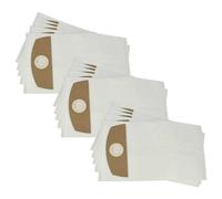 vhbw 15x Sacs compatible avec Flex VC6 L MC 18.0, VC 6 L MC aspirateur - microfibre non tissée, 36cm x 20cm blanc