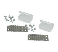 vhbw 16x Lames remplacement pour Arnold 1111-M6-1008 pour tondeuse - Lames de rechange, argenté, acier chrome-carbone