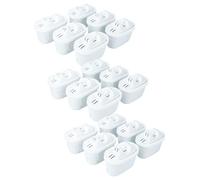 vhbw 18x Filtres à eau compatible avec Brita Liquelli, Flow, Fjord, Fill, Elemaris Cool, Cool, Aluna XL carafe filtrante