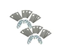vhbw 18x Lames compatible avec Worx Landroid WR206E