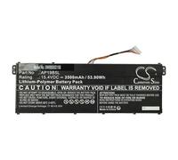 vhbw 1x Batterie compatible avec Acer Aspire A515-55 N18Q13 ordinateur portable (3500mAh, 15,4V, Li-polymère) - puce d'information