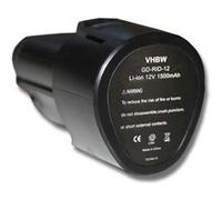 vhbw 1x Batterie Compatible avec AEG BBH12, BBS 12C, BLL12C, BLL 12C, BS12C, BS 12C, BS12C2 Outil électrique (1500 mAh, Li-ION, 12 V)