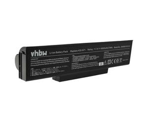 vhbw 1x Batterie Compatible avec ASUS A72, A72J, A72F, A72DR, A72D, K72D, K72, A72JR, A72JK, K72DR Ordinateur Portable (6600mAh, 11,1V, Li-ION)