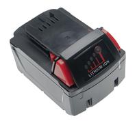 vhbw 1x Batterie compatible avec Atlas Copco LokTor S18P, LokTor P18TX, LokTor S18T, LokTor S18PX outil électrique (4000 mAh, Li-ion, 18 V)