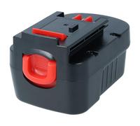 vhbw 1x Batterie Compatible avec Black & Decker HP146F2B, HP146F3B, HP142KD, HP146F2, FS14PSK, HP142K Outil électrique (1500 mAh, NiMH, 14,4 V)