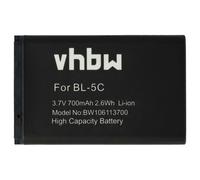 vhbw 1x Batterie compatible avec Blumax Bluetooth GPS-4044, GPS-4013 récepteur GPS bluetooth (700mAh, 3,7V, Li-ion)