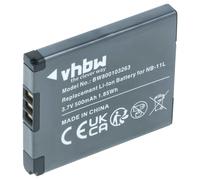vhbw 1x Batterie Compatible avec Canon PowerShot A3500 is, A4000, ELPH 110 HS, A3500, A4000 is, A4050 Appareil Photo (500mAh, 3,7V, Li-ION)