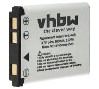 vhbw 1x Batterie Compatible avec Casio Exilim EX-S9, EX-Z26, EX-Z335, EX-Z35, EX-Z32, EX-Z27, EX-Z33, EX-TR150 Appareil Photo (500mAh, 3,6V, Li-ION)