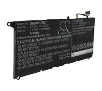 vhbw 1x Batterie compatible avec Dell XPS 13D-9343-5508, 13D-9343-5508G, 13D-9343-5608T ordinateur portable (7300mAh, 7,4V, Li-polymère)